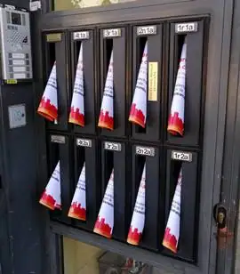 buzoneo de publicidad para partidos políticos en Barcelona